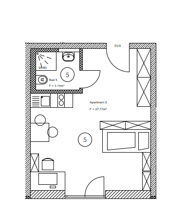 Prodej bytu 1+1 20 m², Am Starzenbachweg 16, Deggendorf, Bavorsko Prodej bytu 1+1 20 m², Am Starzenbachweg 16, Deggendorf, Bavorsko