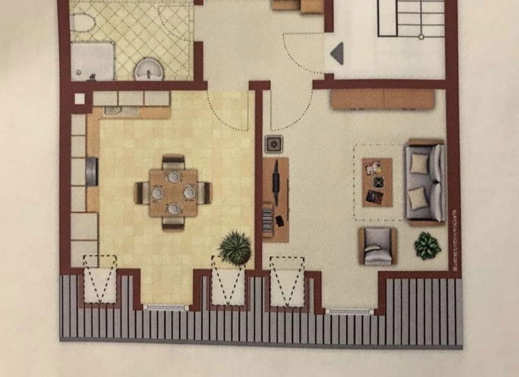 Pronájem bytu 2+1 40 m², Am Nordglacis 77, Wesel, Severní Porýní-Vestfálsko Pronájem bytu 2+1 40 m², Am Nordglacis 77, Wesel, Severní Porýní-Vestfálsko