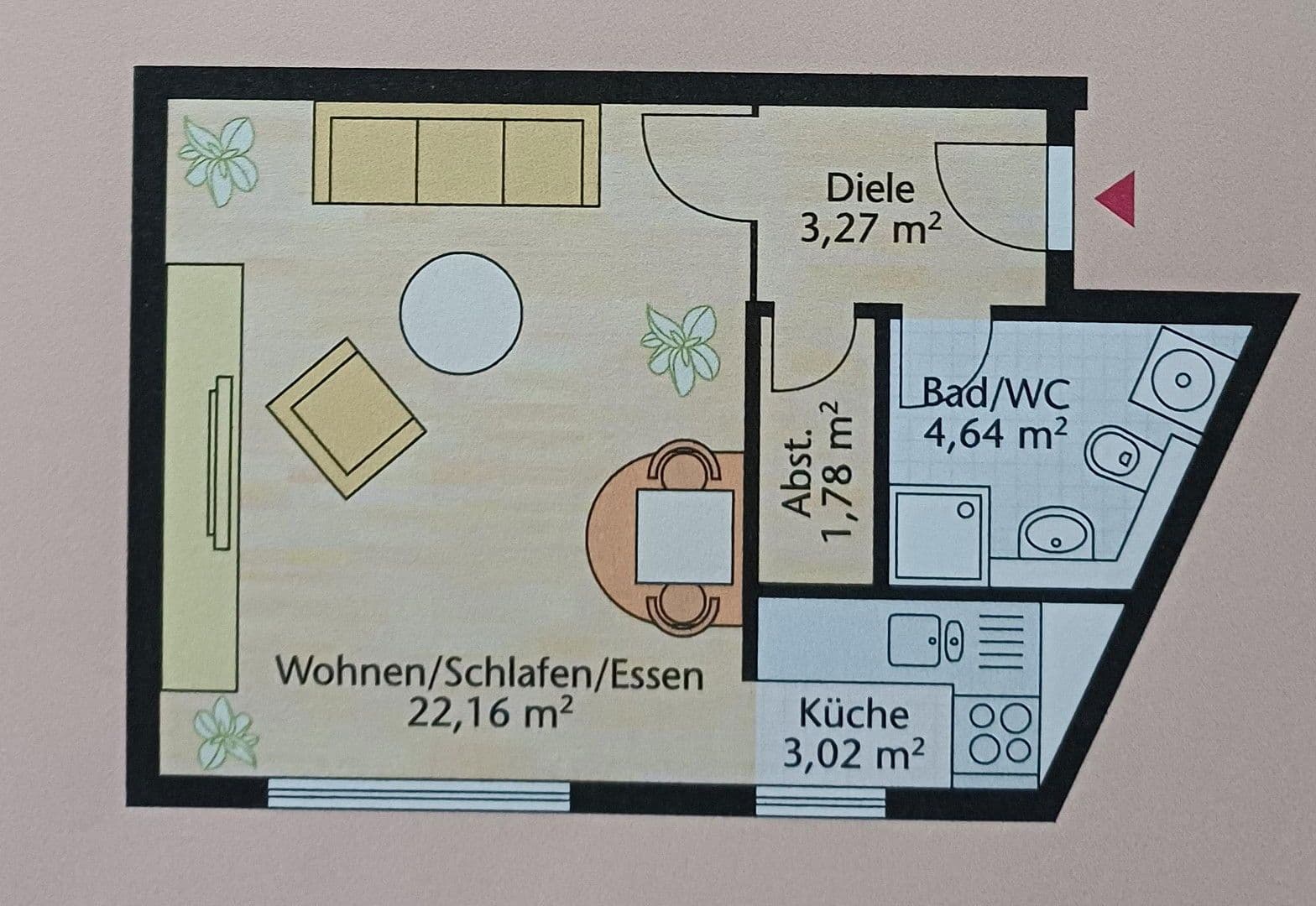 Pronájem bytu 1+1 35 m², Laubestraße 1, Leipzig, Sasko Pronájem bytu 1+1 35 m², Laubestraße 1, Leipzig, Sasko