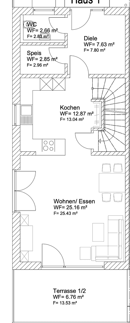 Pronájem domu 139 m², pozemek 329 m², Donaustauf, Bavorsko Pronájem domu 139 m², pozemek 329 m², Donaustauf, Bavorsko