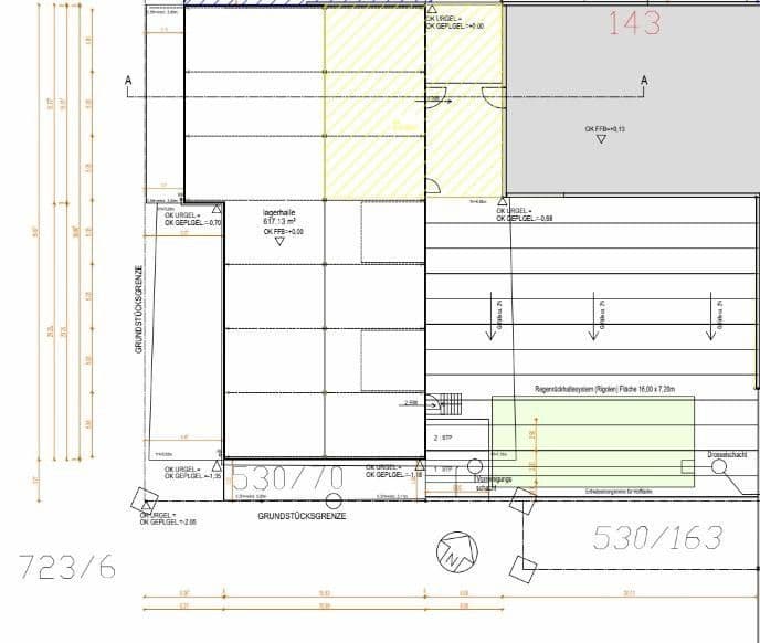 Pronájem nebytového prostoru 930 m², Lauterbachstraße 89, Eggenfelden, Bavorsko Pronájem nebytového prostoru 930 m², Lauterbachstraße 89, Eggenfelden, Bavorsko