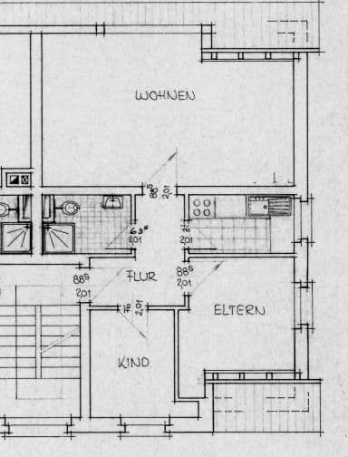 Pronájem bytu 3+1 54 m², Göttingen, Dolní Sasko Pronájem bytu 3+1 54 m², Göttingen, Dolní Sasko