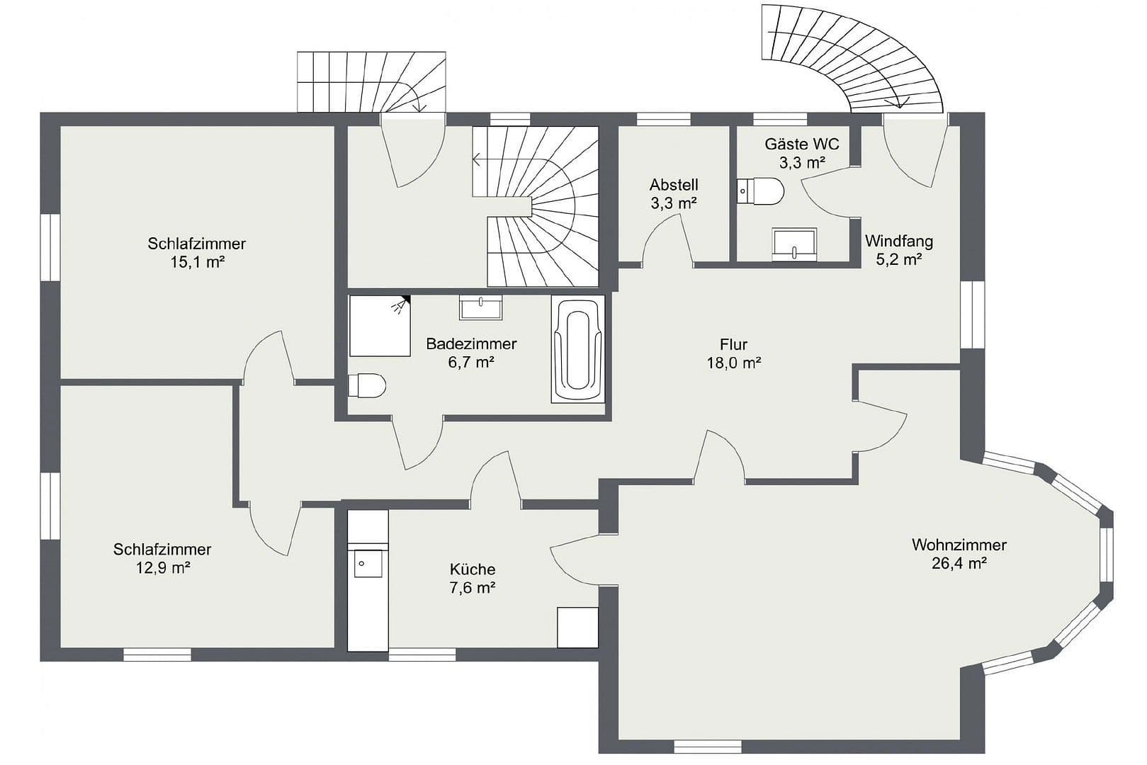 Prodej domu 232 m², pozemek 579 m², Artlenburger Landstr. 8, Adendorf, Dolní Sasko Prodej domu 232 m², pozemek 579 m², Artlenburger Landstr. 8, Adendorf, Dolní Sasko