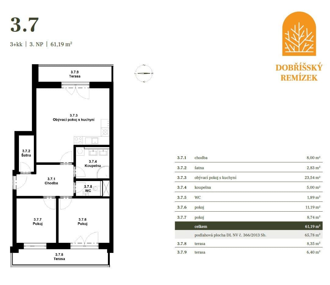 Pronájem bytu 3+kk 66 m², Hostomická, Dobříš, Středočeský kraj Pronájem bytu 3+kk 66 m², Hostomická, Dobříš, Středočeský kraj