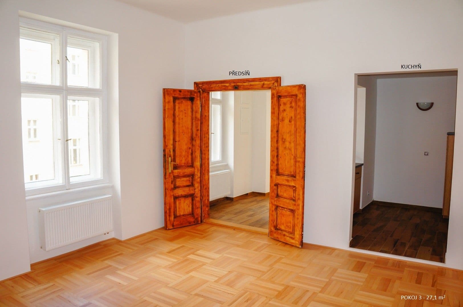 Pronájem bytu 3+1 80 m², Karlovo náměstí, Praha, Praha Pronájem bytu 3+1 80 m², Karlovo náměstí, Praha, Praha