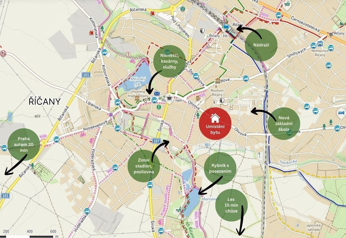Prodej bytu 3+kk 66 m², Olivova, Říčany, Středočeský kraj Prodej bytu 3+kk 66 m², Olivova, Říčany, Středočeský kraj