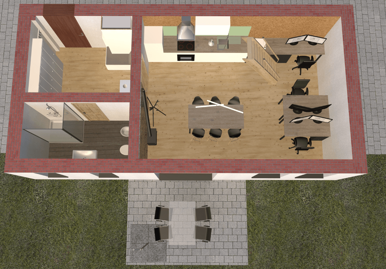 Pronájem nebytového prostoru 200 m², B. Němcové, Veltrusy, Středočeský kraj Pronájem nebytového prostoru 200 m², B. Němcové, Veltrusy, Středočeský kraj