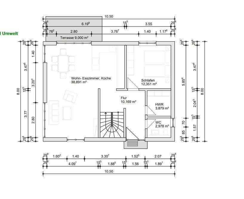 Pronájem domu 136 m², pozemek 404 m², Hamburg, Hamburg Pronájem domu 136 m², pozemek 404 m², Hamburg, Hamburg