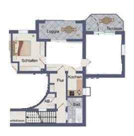 Pronájem bytu 3+1 79 m², Am Vogelberg 4, Altusried, Bavorsko Pronájem bytu 3+1 79 m², Am Vogelberg 4, Altusried, Bavorsko