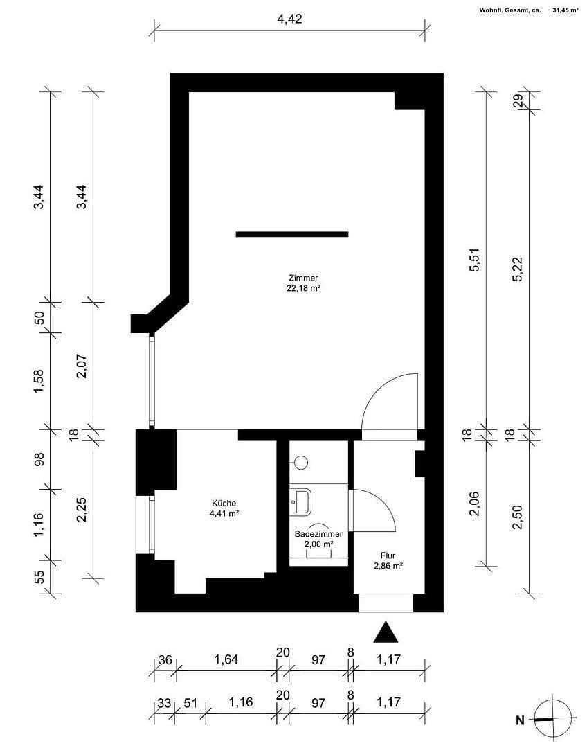 Prodej bytu 1+kk 32 m², Berlin, Berlín Prodej bytu 1+kk 32 m², Berlin, Berlín