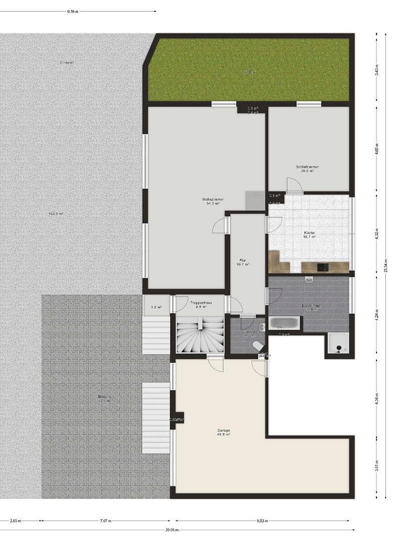Prodej domu 140 m², pozemek 342 m², Ledergasse 8, Singen (Hohentwiel), Bádensko-Württembersko Prodej domu 140 m², pozemek 342 m², Ledergasse 8, Singen (Hohentwiel), Bádensko-Württembersko