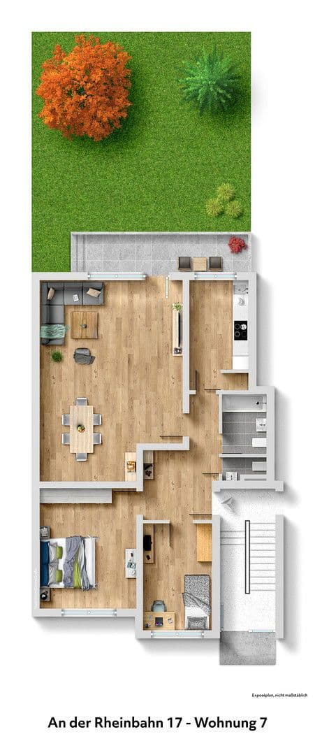 Prodej bytu 3+1 93 m², An der Rheinbahn 17, Meerbusch, Severní Porýní-Vestfálsko Prodej bytu 3+1 93 m², An der Rheinbahn 17, Meerbusch, Severní Porýní-Vestfálsko