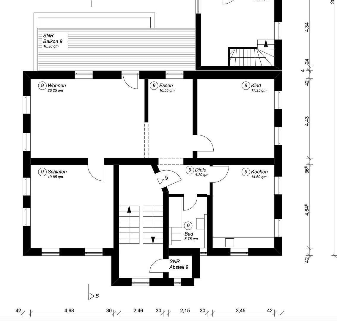Prodej bytu 3+1 109 m², Augsburg, Bavorsko Prodej bytu 3+1 109 m², Augsburg, Bavorsko