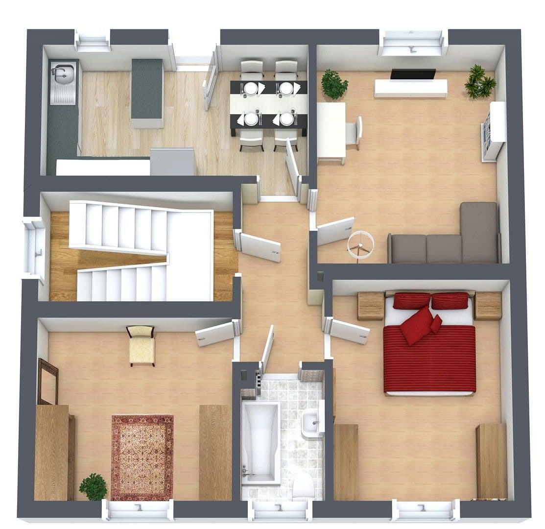 Prodej domu 180 m², pozemek 480 m², Schweinfurt, Bavorsko Prodej domu 180 m², pozemek 480 m², Schweinfurt, Bavorsko