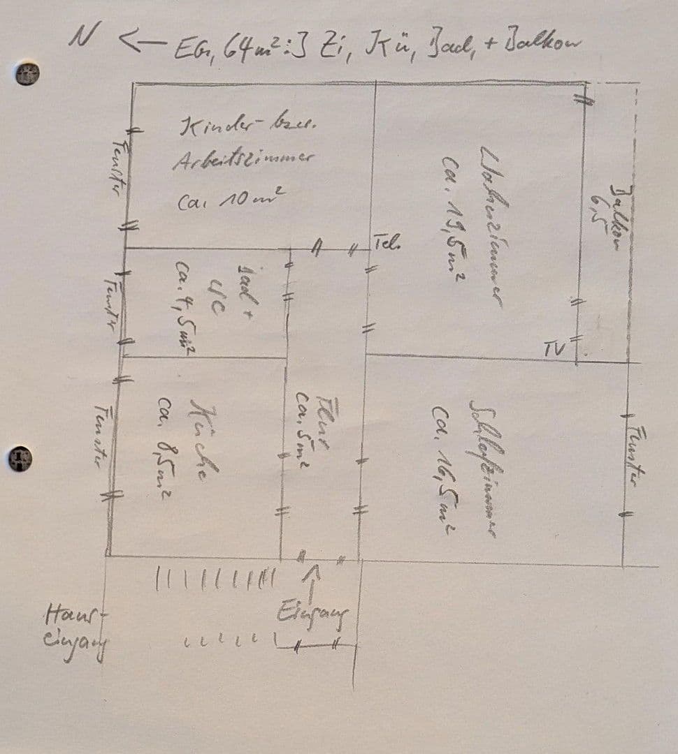 Prodej bytu 3+1 64 m², Zweibrücken-Ixheim, Porýní-Falc Prodej bytu 3+1 64 m², Zweibrücken-Ixheim, Porýní-Falc