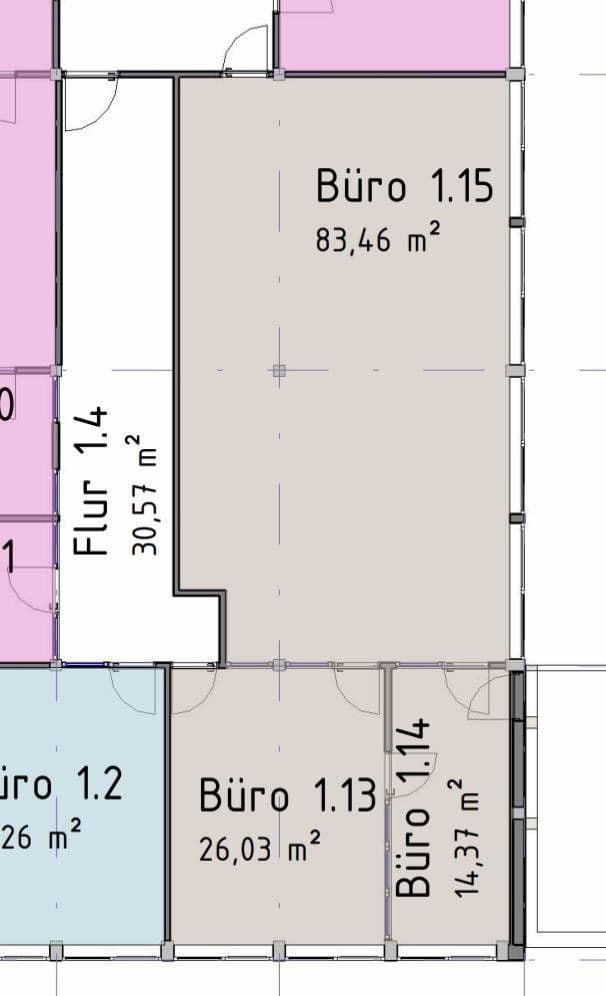 Pronájem kanceláře 98 m², Arsterdamm 70, Bremen, Bremen Pronájem kanceláře 98 m², Arsterdamm 70, Bremen, Bremen
