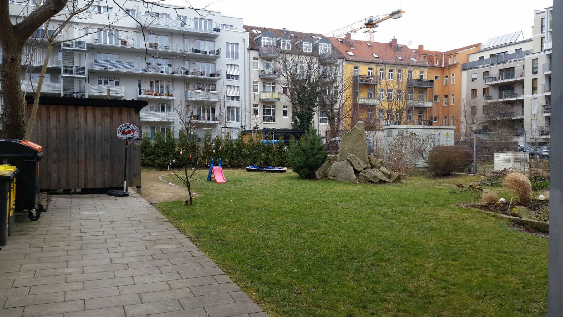 Pronájem bytu 2+1 47 m², 4 Menageriestr., Dresden, Sasko Pronájem bytu 2+1 47 m², 4 Menageriestr., Dresden, Sasko