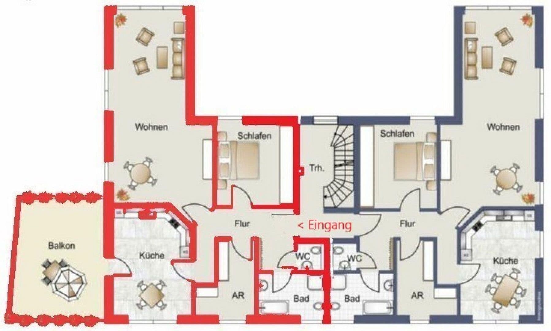 Pronájem bytu 2+kk 106 m², Sienstr.1, Harsewinkel, Severní Porýní-Vestfálsko Pronájem bytu 2+kk 106 m², Sienstr.1, Harsewinkel, Severní Porýní-Vestfálsko