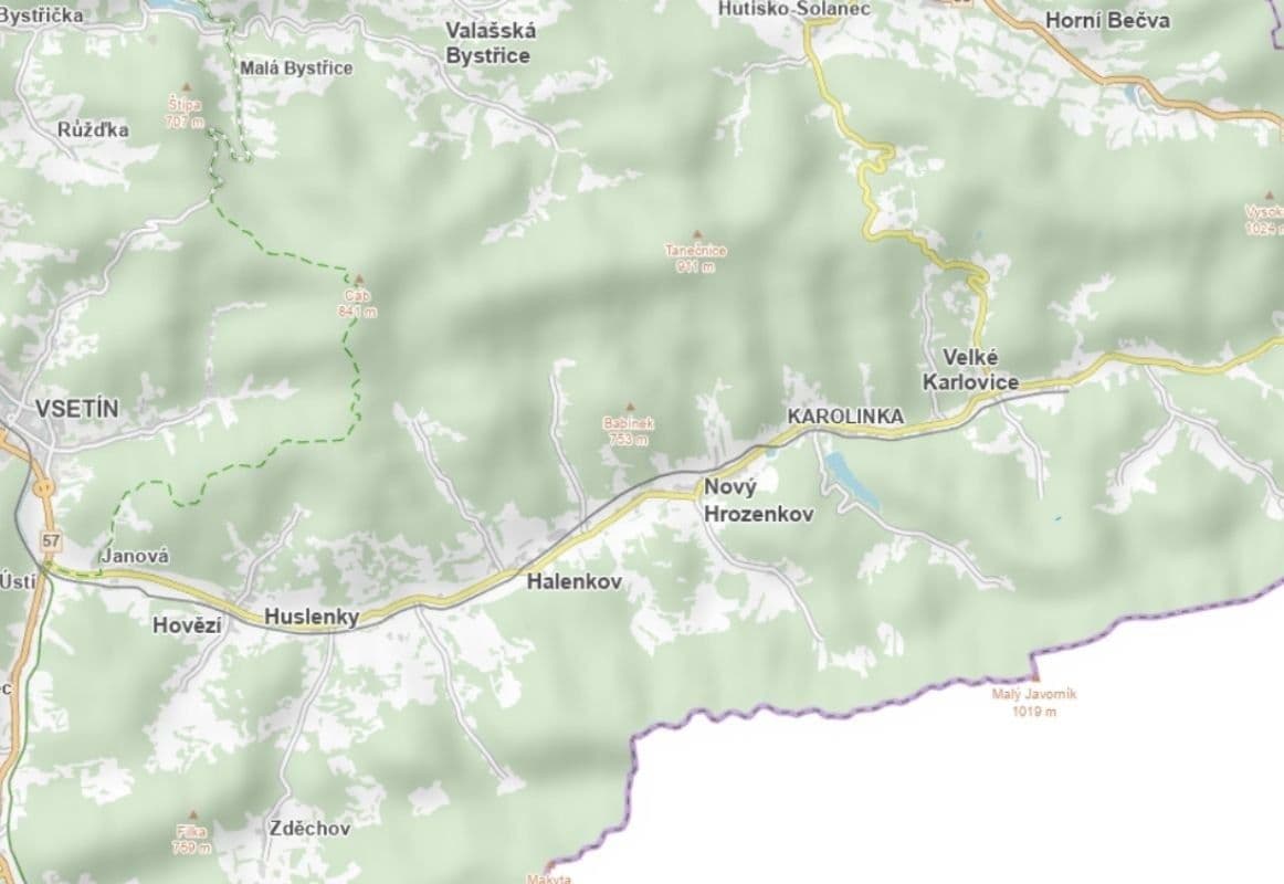 Prodej pozemku 2.523 m², Velké Karlovice, Zlínský kraj Prodej pozemku 2.523 m², Velké Karlovice, Zlínský kraj