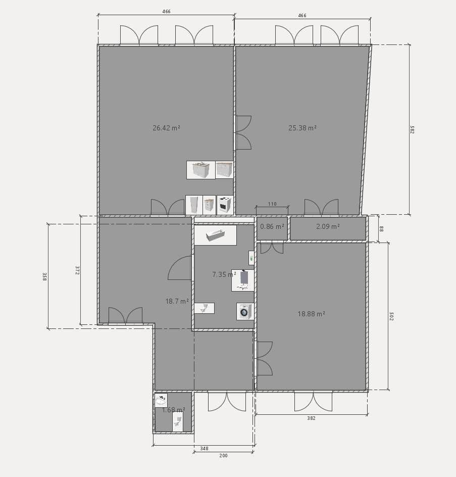 Pronájem bytu 3+kk 103 m², Bělehradská, Praha, Praha Pronájem bytu 3+kk 103 m², Bělehradská, Praha, Praha