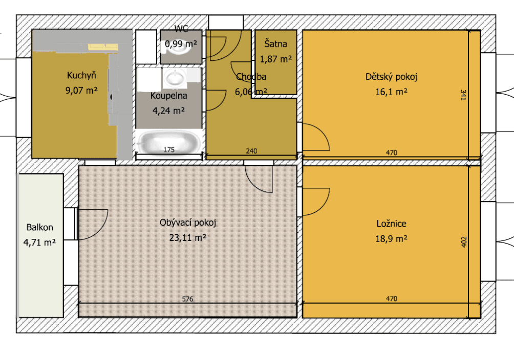Prodej bytu 3+1 84 m², Holandská, Moravská Třebová, Pardubický kraj Prodej bytu 3+1 84 m², Holandská, Moravská Třebová, Pardubický kraj
