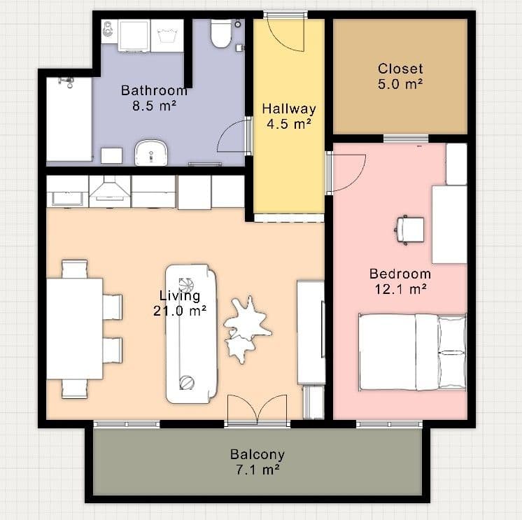 Pronájem bytu 2+kk 51 m², Žitná, Plzeň, Plzeňský kraj Pronájem bytu 2+kk 51 m², Žitná, Plzeň, Plzeňský kraj