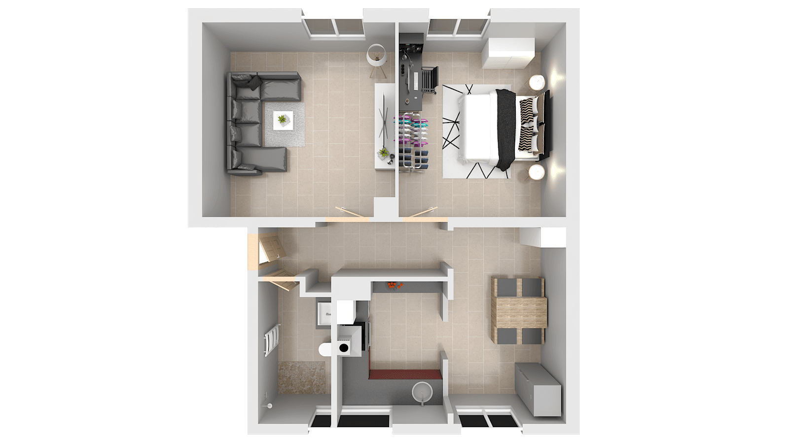 Pronájem bytu 2+kk 56 m², Villmatstraße 7, Heilbronn, Bádensko-Württembersko Pronájem bytu 2+kk 56 m², Villmatstraße 7, Heilbronn, Bádensko-Württembersko