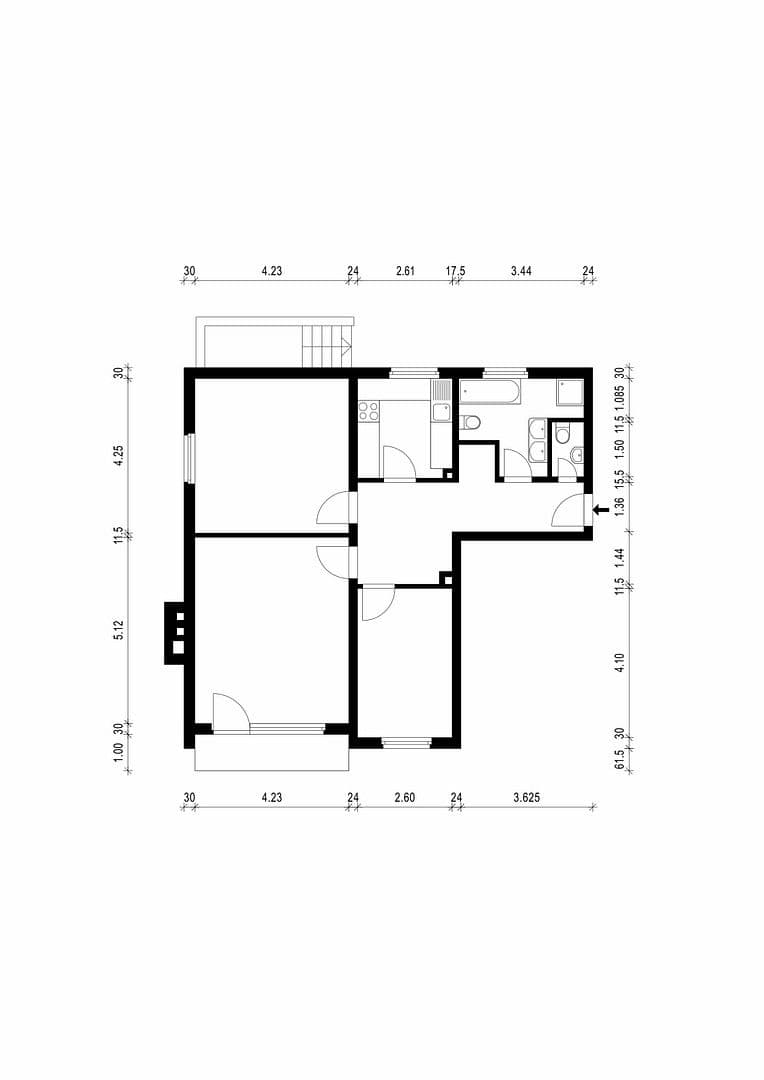 Prodej bytu 3+1 80 m², Ahlen, Severní Porýní-Vestfálsko Prodej bytu 3+1 80 m², Ahlen, Severní Porýní-Vestfálsko