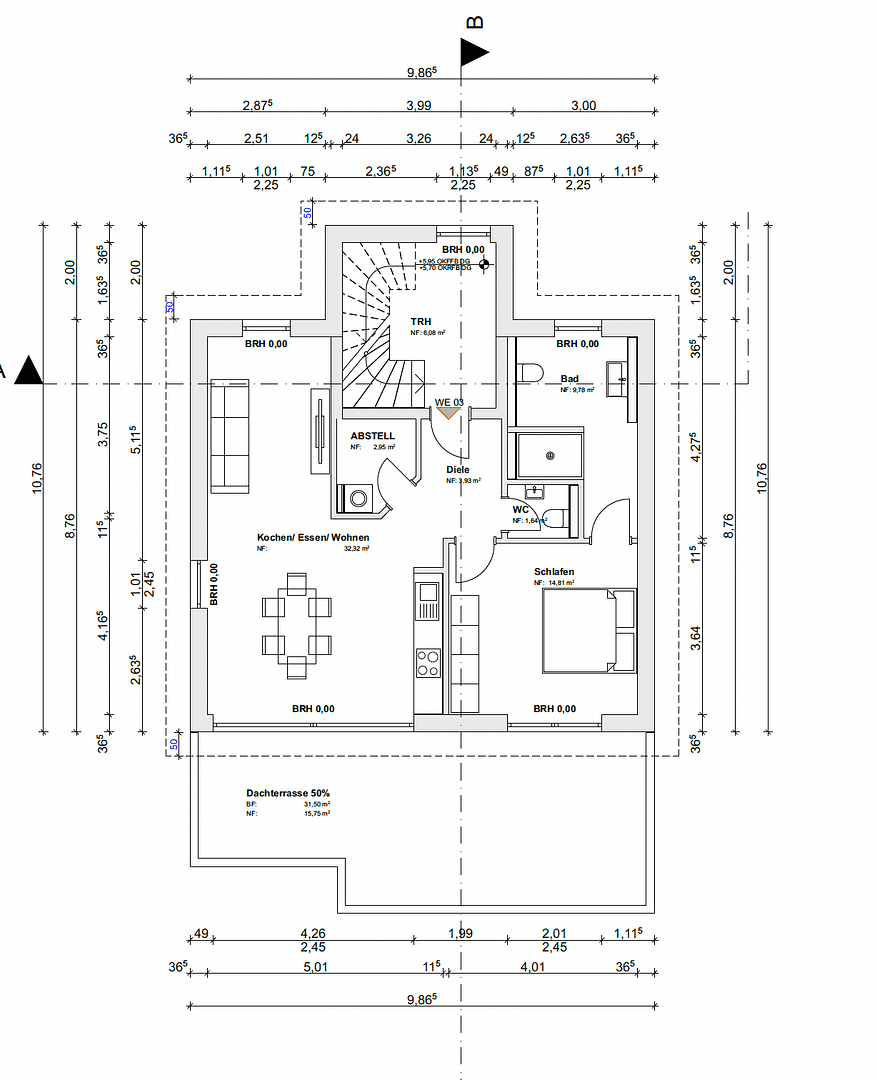 Prodej pozemku 1.175 m², Schillerstraße 17-19, Dornburg, Hessen Prodej pozemku 1.175 m², Schillerstraße 17-19, Dornburg, Hessen