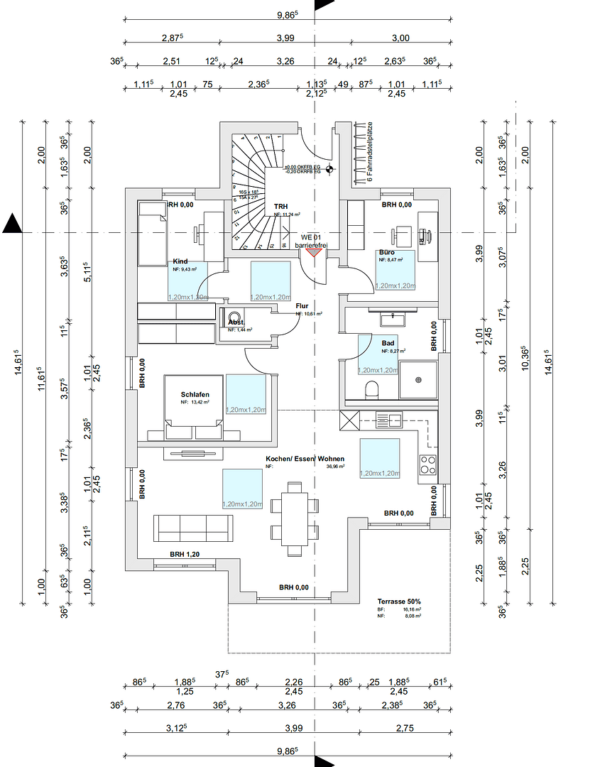 Prodej pozemku 1.175 m², Schillerstraße 17-19, Dornburg, Hessen Prodej pozemku 1.175 m², Schillerstraße 17-19, Dornburg, Hessen