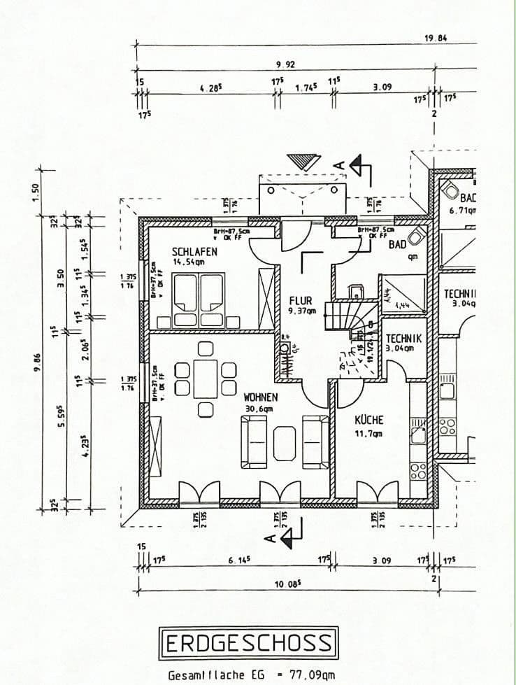Prodej domu 134 m², pozemek 397 m², Boostedt, Šlesvicko-Holštýnsko Prodej domu 134 m², pozemek 397 m², Boostedt, Šlesvicko-Holštýnsko