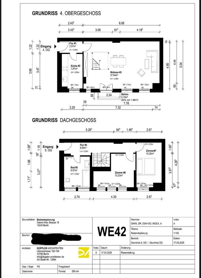 Prodej bytu 3+1 92 m², Gabriel-Max-Straße 18, Berlin, Berlín Prodej bytu 3+1 92 m², Gabriel-Max-Straße 18, Berlin, Berlín