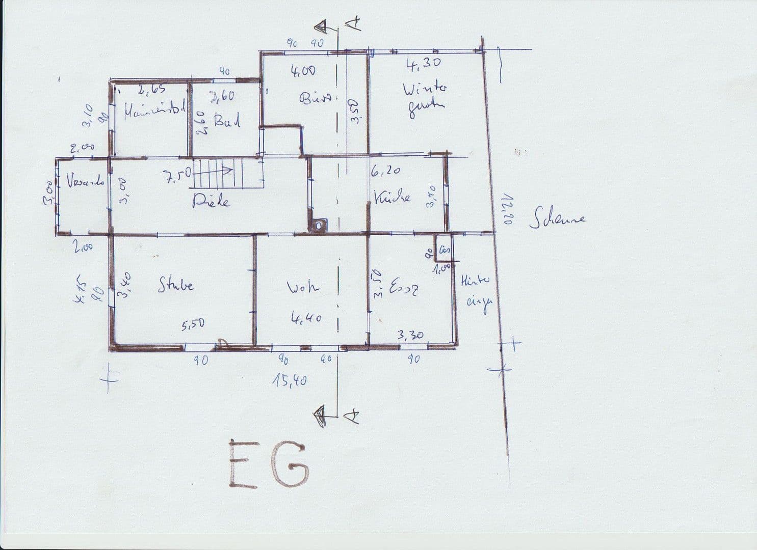 Prodej domu 200 m², pozemek 1.220 m², Hessisch Oldendorf, Dolní Sasko Prodej domu 200 m², pozemek 1.220 m², Hessisch Oldendorf, Dolní Sasko
