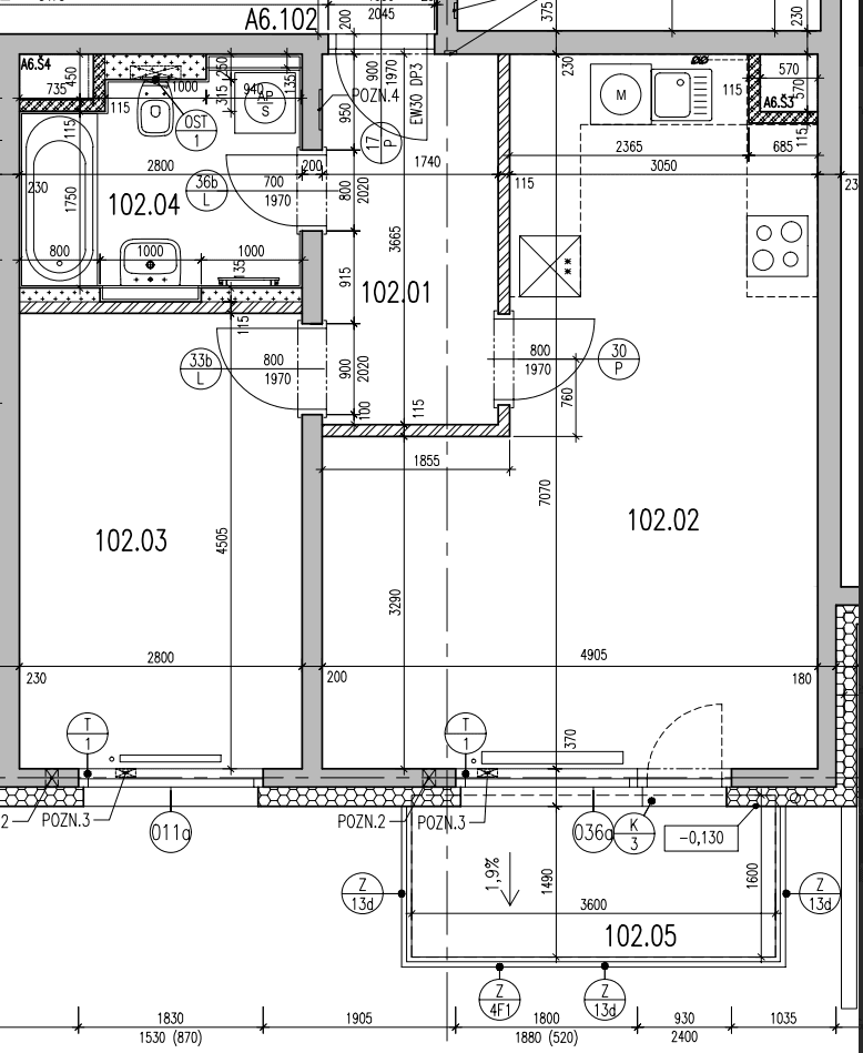 Pronájem bytu 2+kk 54 m², Waltariho, Praha, Praha Pronájem bytu 2+kk 54 m², Waltariho, Praha, Praha