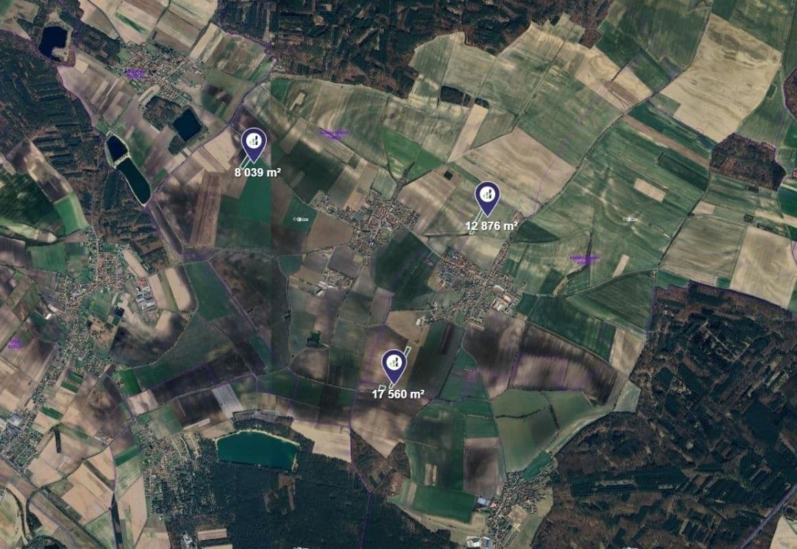 Prodej pozemku 19.238 m², Kostelní Hlavno, Středočeský kraj Prodej pozemku 19.238 m², Kostelní Hlavno, Středočeský kraj