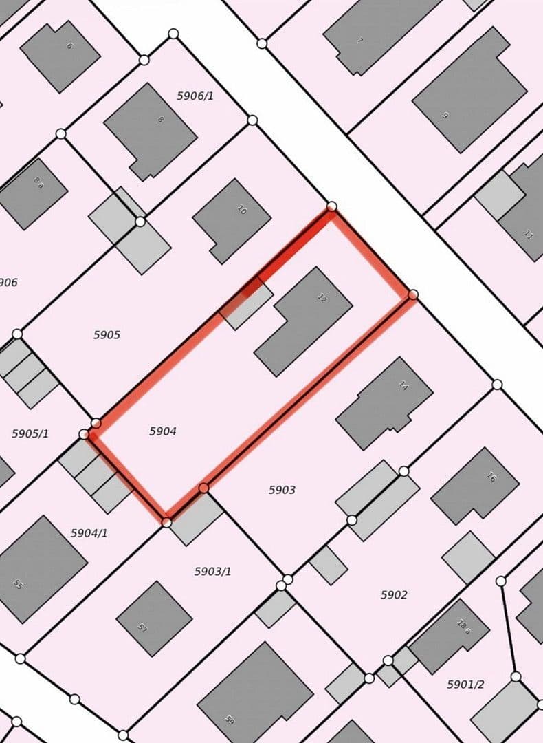 Prodej pozemku 956 m², Rheintalstr. 12, Schwetzingen, Bádensko-Württembersko Prodej pozemku 956 m², Rheintalstr. 12, Schwetzingen, Bádensko-Württembersko