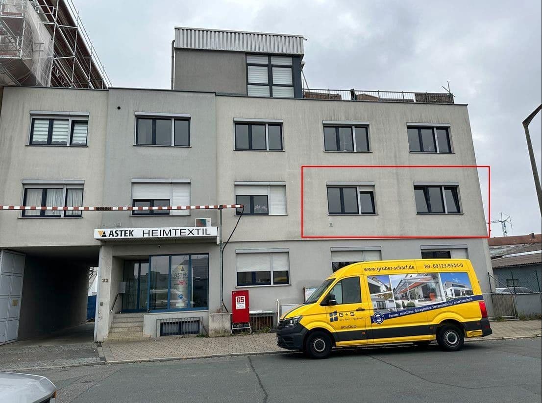 Pronájem kanceláře 88 m², Humbserstr.22, Fürth, Bavorsko Pronájem kanceláře 88 m², Humbserstr.22, Fürth, Bavorsko