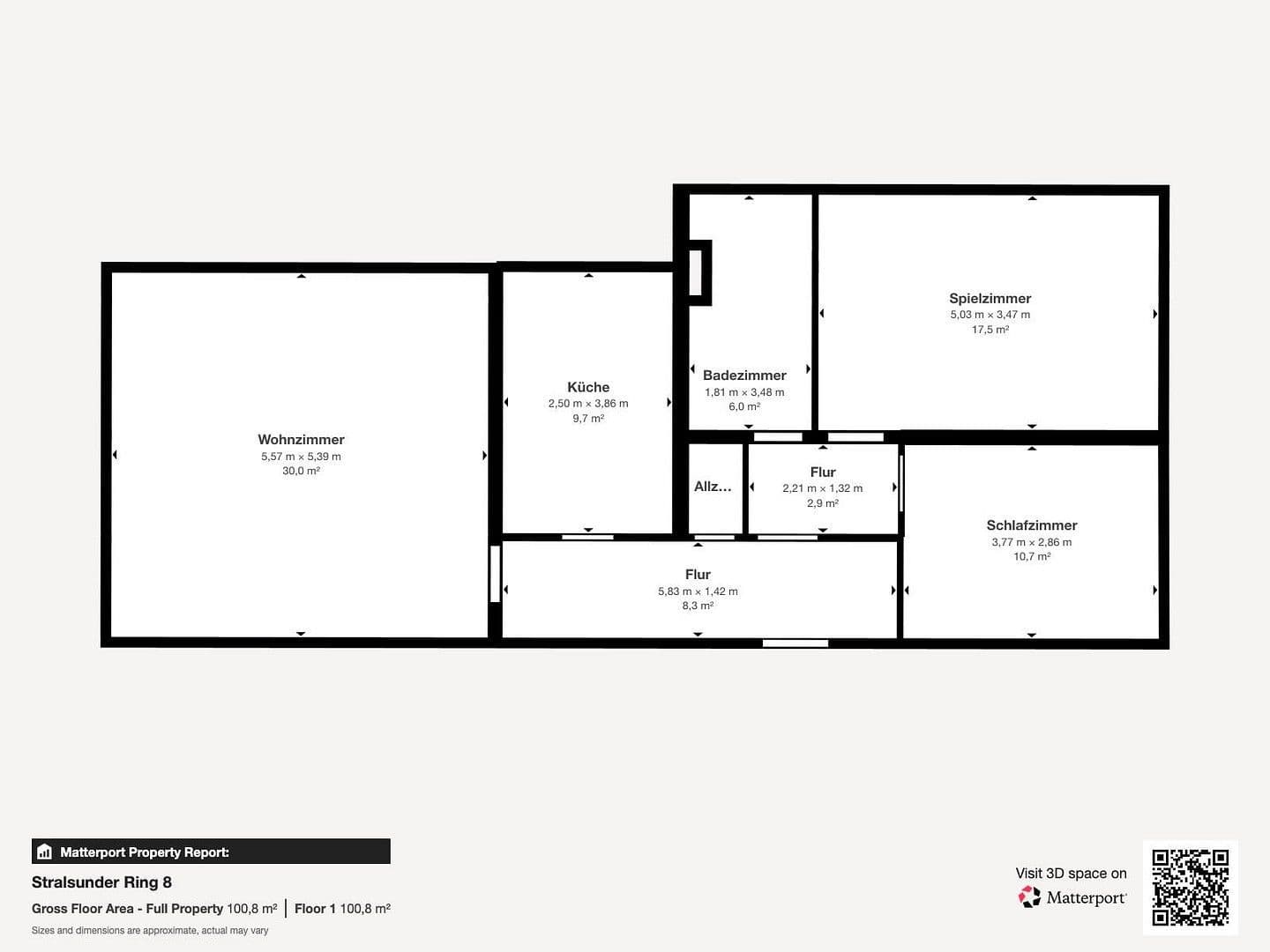 Prodej bytu 3+1 90 m², Strahlsunder Ring 8, Wolfsburg, Dolní Sasko Prodej bytu 3+1 90 m², Strahlsunder Ring 8, Wolfsburg, Dolní Sasko
