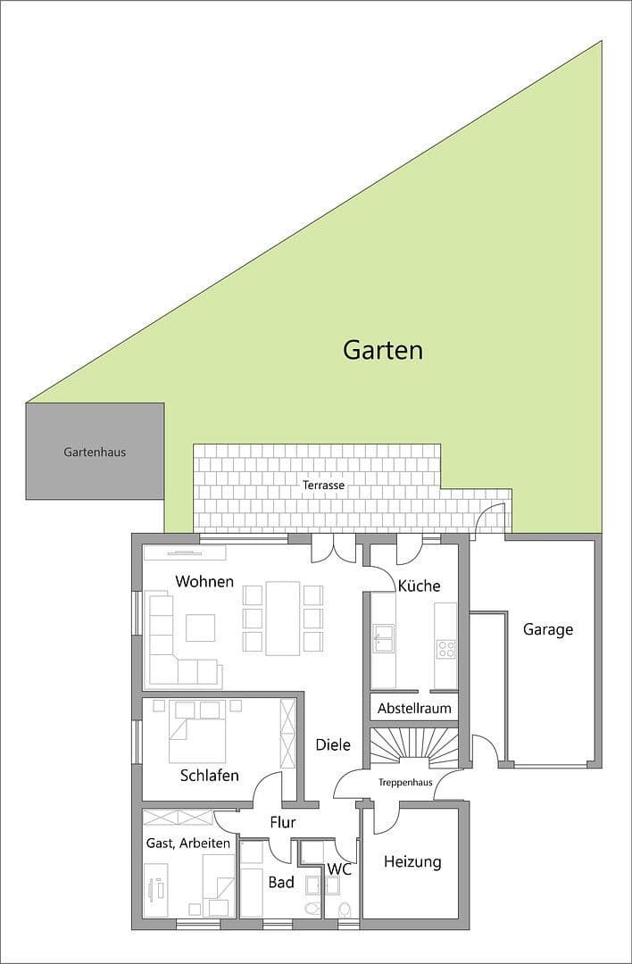 Prodej bytu 3+1 116 m², Wesseling, Severní Porýní-Vestfálsko Prodej bytu 3+1 116 m², Wesseling, Severní Porýní-Vestfálsko