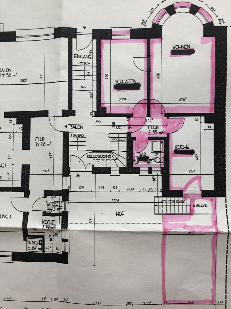 Pronájem bytu 2+1 60 m², Hauptstraße 115, Mannheim, Bádensko-Württembersko Pronájem bytu 2+1 60 m², Hauptstraße 115, Mannheim, Bádensko-Württembersko