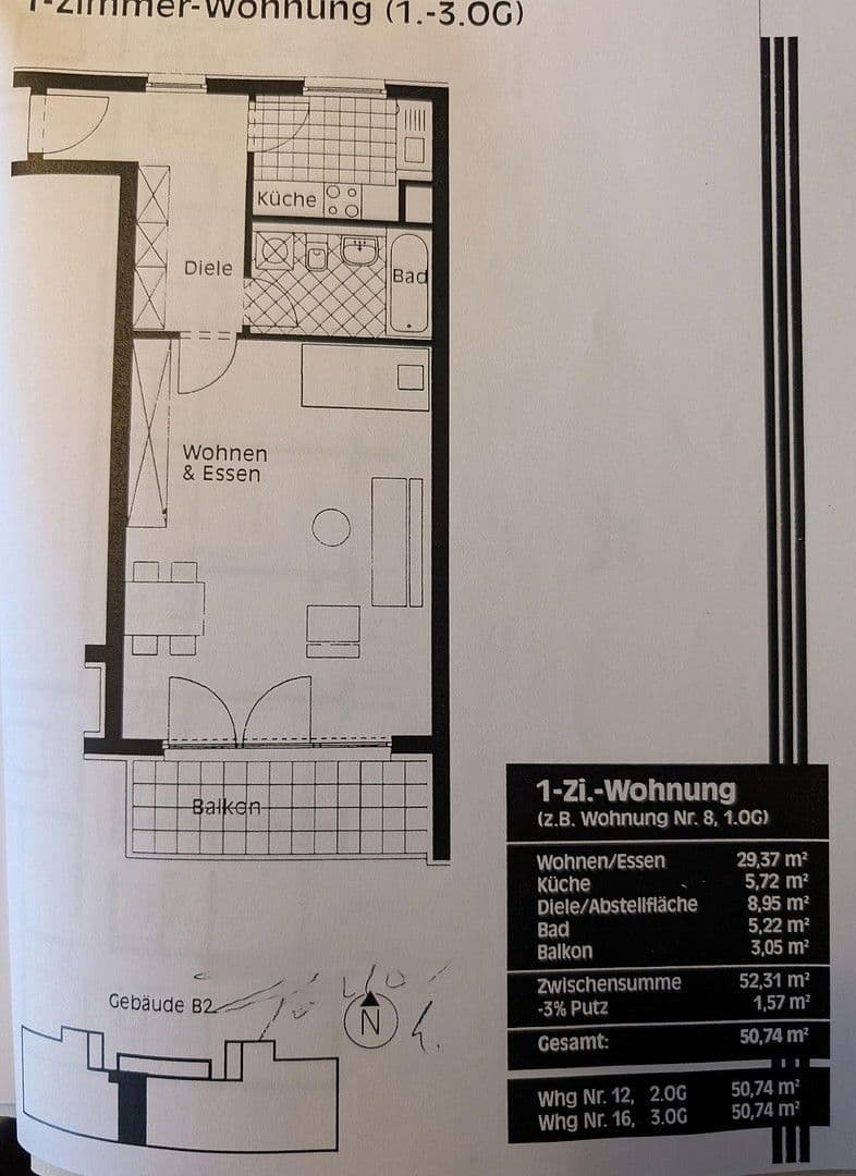 Prodej bytu 1+1 51 m², Ohmstr. 64, Frankfurt, Hessen Prodej bytu 1+1 51 m², Ohmstr. 64, Frankfurt, Hessen