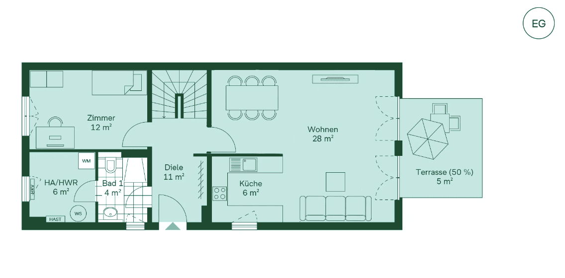 Pronájem domu 140 m², pozemek 400 m², Ottokar-Domma-Weg 9, Schöneiche bei Berlin, Braniborsko Pronájem domu 140 m², pozemek 400 m², Ottokar-Domma-Weg 9, Schöneiche bei Berlin, Braniborsko