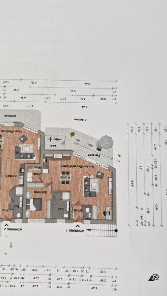 Prodej bytu 2+1 84 m², Am Fridericussiel 20, Norden, Dolní Sasko Prodej bytu 2+1 84 m², Am Fridericussiel 20, Norden, Dolní Sasko