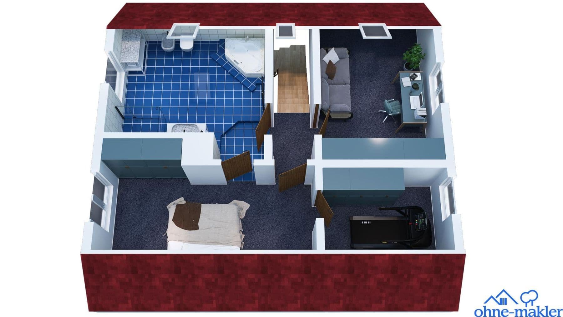 Prodej domu 161 m², pozemek 1.168 m², Teltow, Braniborsko Prodej domu 161 m², pozemek 1.168 m², Teltow, Braniborsko