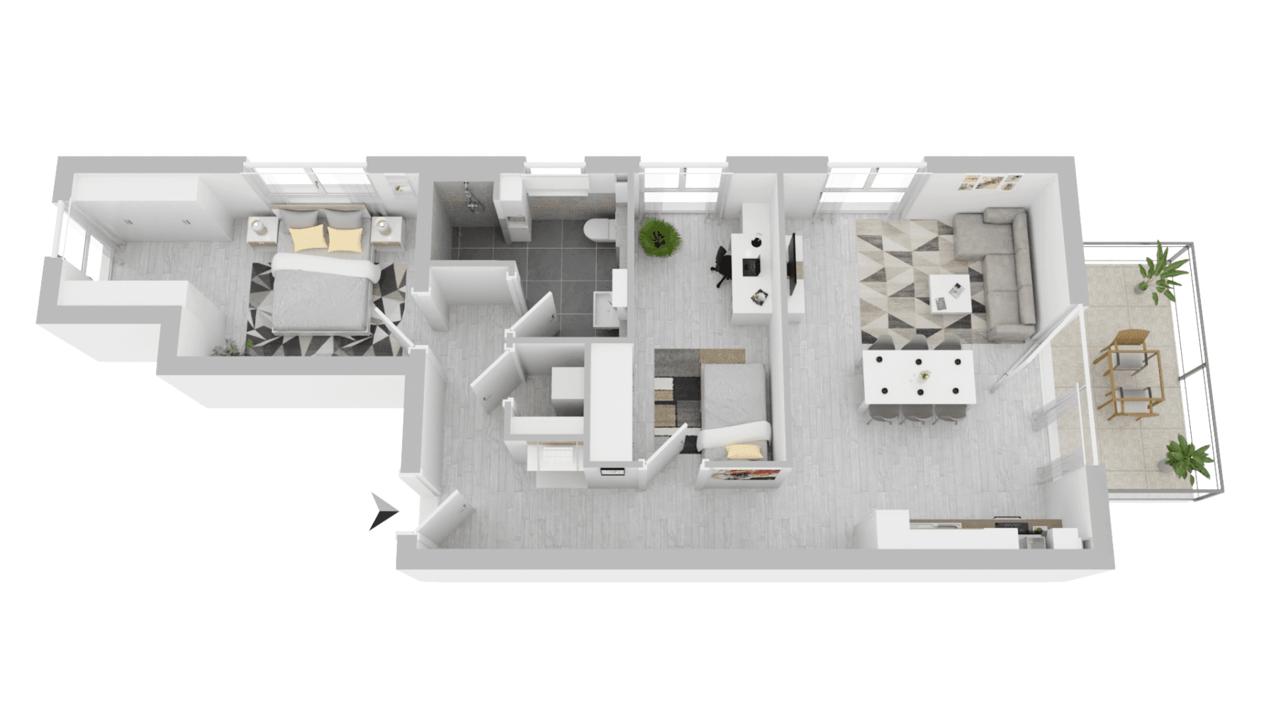 Prodej bytu 3+kk 76 m², Gäustraße 24, Rottenburg am Neckar, Bádensko-Württembersko Prodej bytu 3+kk 76 m², Gäustraße 24, Rottenburg am Neckar, Bádensko-Württembersko