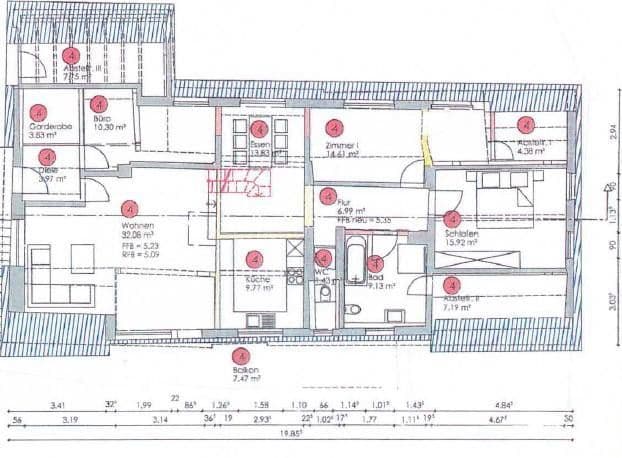 Pronájem bytu 4+1 130 m², Pfarrgasse 2, Göppingen, Bádensko-Württembersko Pronájem bytu 4+1 130 m², Pfarrgasse 2, Göppingen, Bádensko-Württembersko