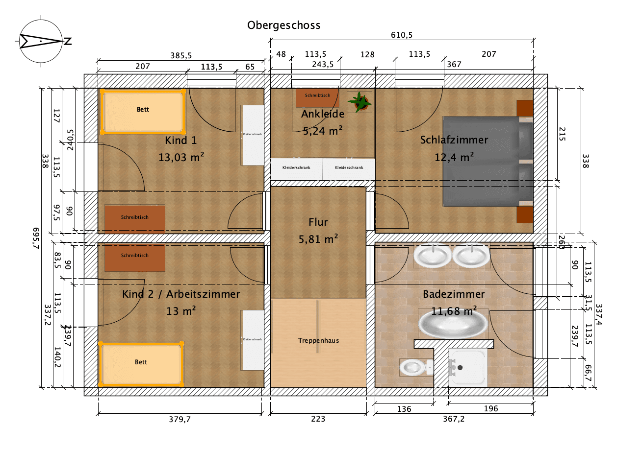 Pronájem domu 127 m², pozemek 462 m², Ellingen, Bavorsko Pronájem domu 127 m², pozemek 462 m², Ellingen, Bavorsko
