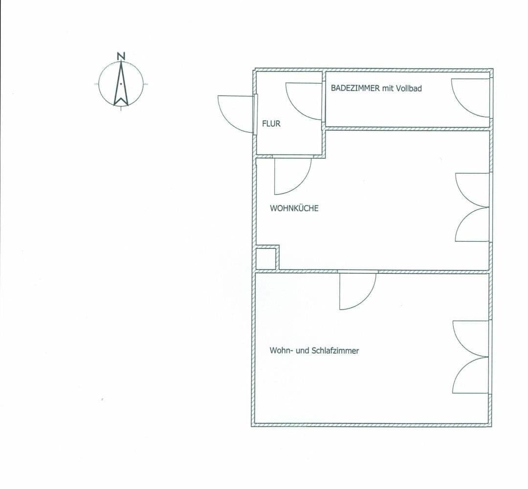 Prodej bytu 1+kk 42 m², Eulenkamp 54, Hamburg, Hamburg Prodej bytu 1+kk 42 m², Eulenkamp 54, Hamburg, Hamburg
