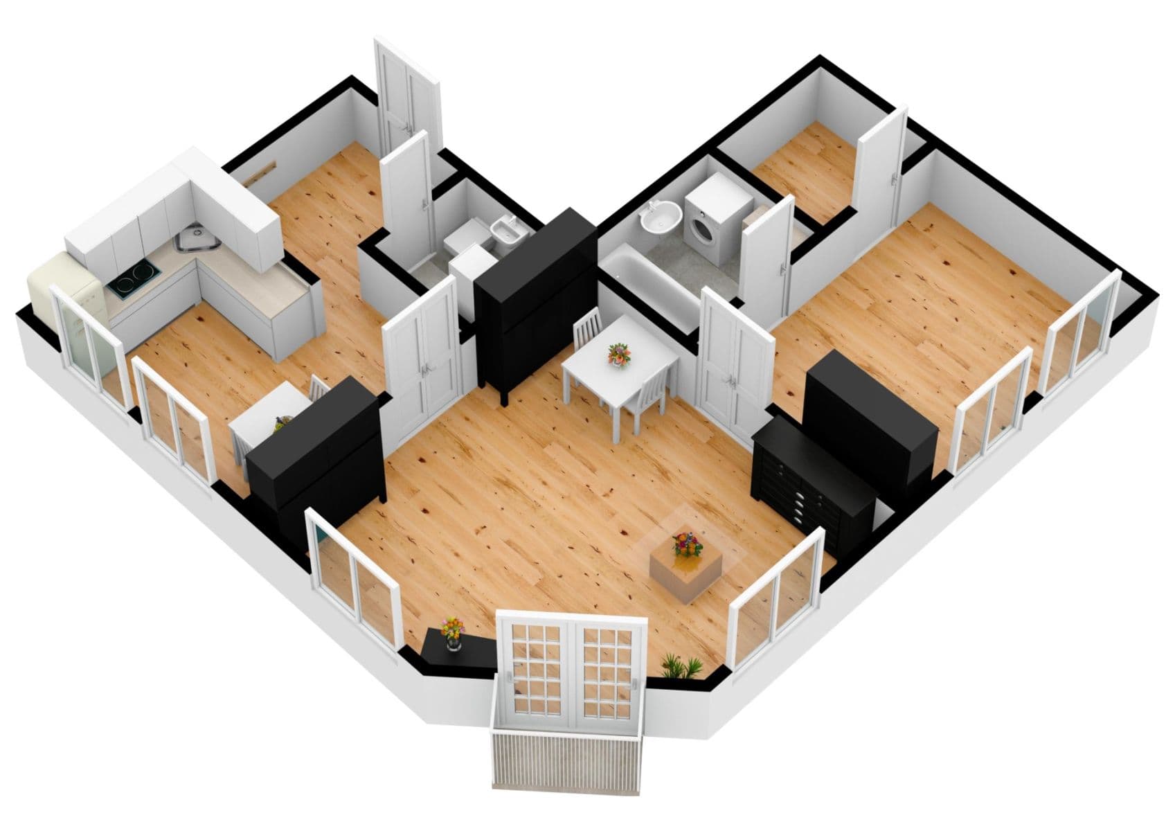 Pronájem bytu 2+1 67 m², Roháčova, Praha, Praha Pronájem bytu 2+1 67 m², Roháčova, Praha, Praha