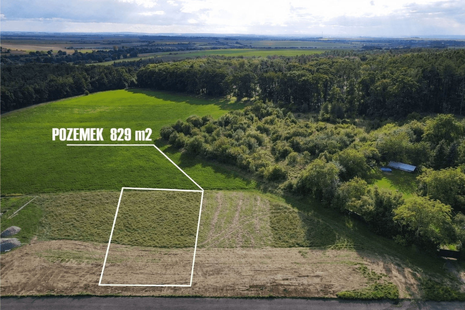 Prodej pozemku 829 m², Košátky, Středočeský kraj Prodej pozemku 829 m², Košátky, Středočeský kraj